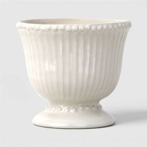 Beaded Ceramic Planter Ivory
- Threshold™